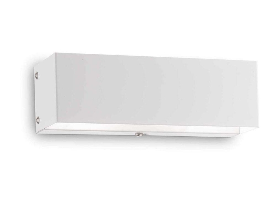 Φωτιστικό Τοίχου Flash 095288 20x6x7cm 2xG9 40W White Ideal Lux