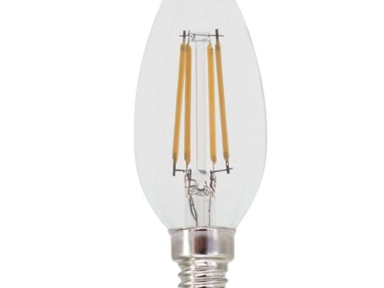 Λαμπτήρας Led FLAM4CW E14 4W 6500K 500lm Clear Aca
