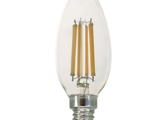 Λαμπτήρας Led FLAM6NW E14 6W 4000K 770lm Clear Aca