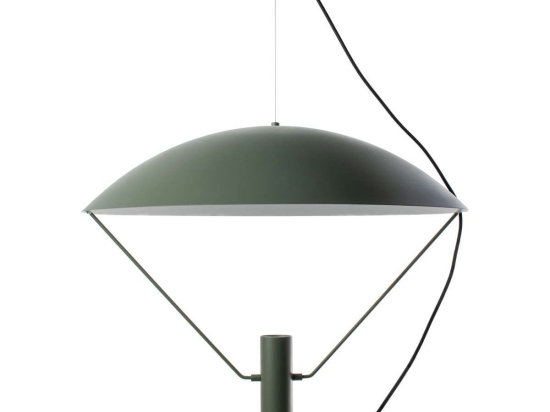 Φωτιστικό Οροφής Led Green/White D650xH490mm VK/04256PE/GR VKLed Μέταλλο