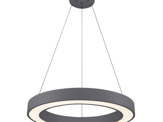 Φωτιστικό Οροφής Led 80W Φ80 Anthracite VK/04243PE/AN/W/80 VKLed Αλουμίνιο