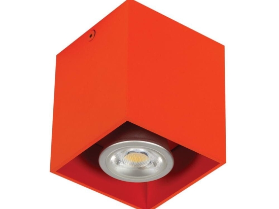 Φωτιστικό Οροφής - Σποτ Orange 82x82x95 VK/03001/OR VKLed Αλουμίνιο