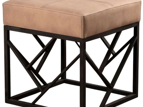 Σκαμπό Koza 591GRC1121 46x46x44cm Beige