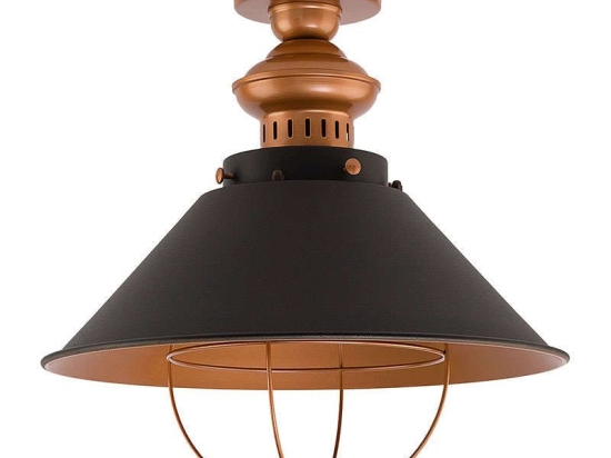 Φωτιστικό Οροφής Garret I 9247 Chocolate-Copper Nowodvorski Μέταλλο