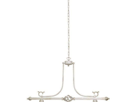 Φωτιστικό Οροφής Cora II 3486 White-Gold Nowodvorski Μέταλλο,Γυαλί