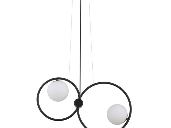 Φωτιστικό Οροφής Aqua 2 33471 16x55x90cm 2xG9 12W Black Sigma Lighting
