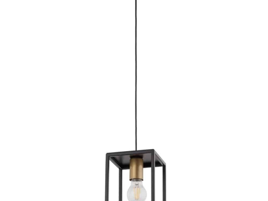 Φωτιστικό Οροφής Vigo 1 32353 15x15x90cm 1xE27 60W Black-Gold Sigma Lighting