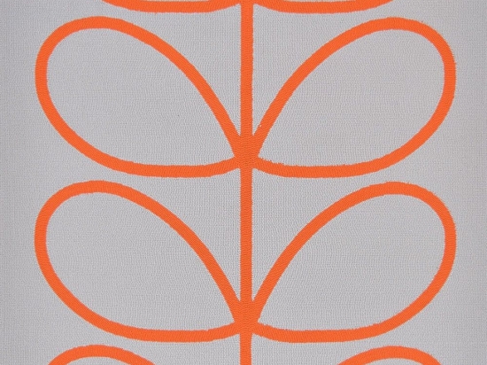 Χαλί Giant Linear Stem 460703 White-Orange Orla Kiely 200X280cm
