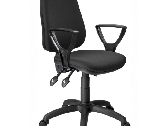 Καρέκλα Γραφείου Asyn D2 01-00-1757 Black