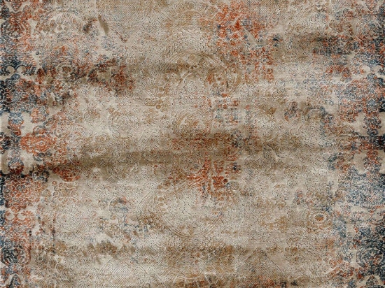 Χαλί Serenity 19011-110 Beige-Rust Merinos 200X250cm