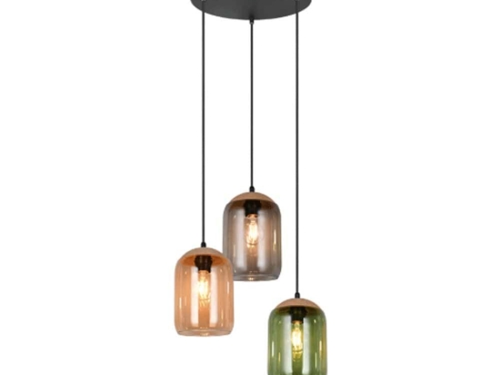 Φωτιστικό Οροφής Cork 364630317 30x150cm 3x27 10W Multi Trio Lighting
