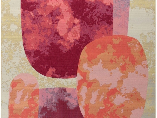 Χαλί Capri 01029-102 Beige-Purple-Orange Merinos 140X200cm