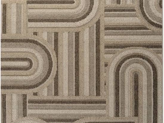 Χαλί Beyonce 72865-070 Beige-Brown Merinos 133X190cm