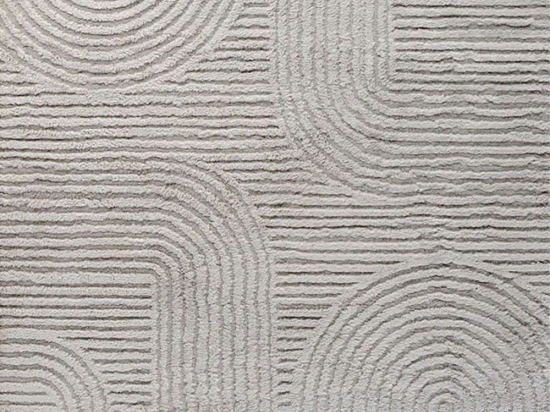 Χαλί Alloy 65000-125 Grey Merinos 133X190cm