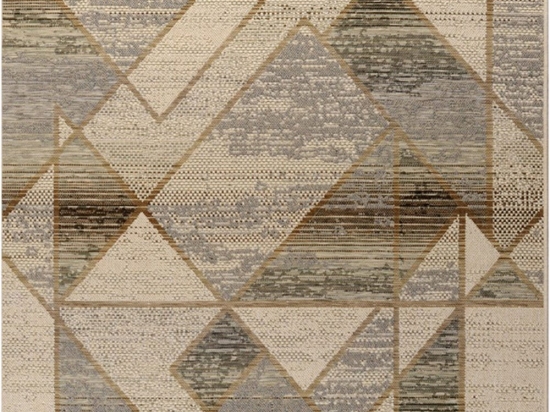 Χαλί Kemet 55004-106 Beige-Grey Merinos 133X190cm