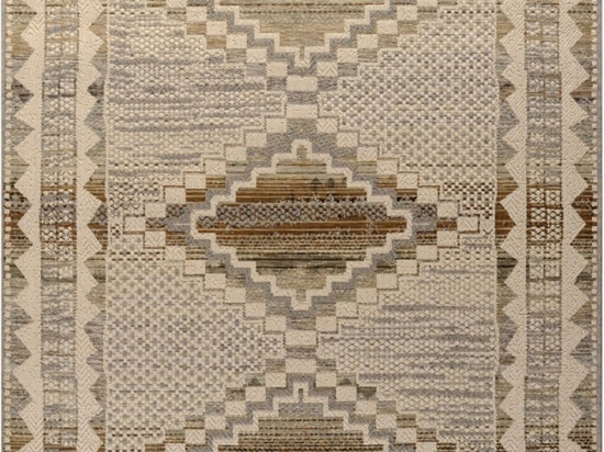 Χαλί Kemet 54010-102 Beige-Grey Merinos 200X250cm