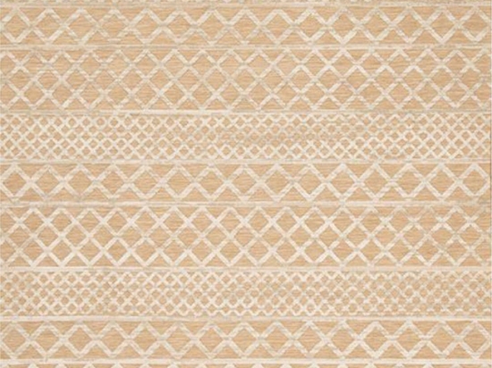 Σετ Χαλιά Κρεβατοκάμαρας 3Τμχ. Garden 65289N Beige-White New Plan SET(2 63X150&63X210) Πολυπροπυλένιο