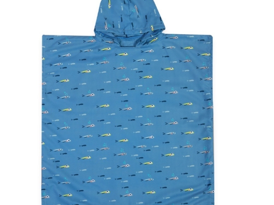 Πόντσο Θαλάσσης Fish Team Blue Nef-Nef Homeware