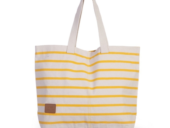 Τσάντα Θαλάσσης Elveria 52x38x15 Yellow Nef-Nef Homeware