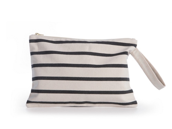 Τσαντάκι Θαλάσσης Elveria 33x23 Black Nef-Nef Homeware