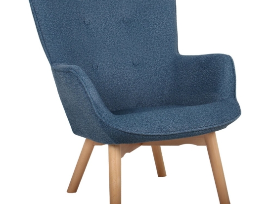 Πολυθρόνα Navona 01-3427 72x82x94cm Natural-Petrol