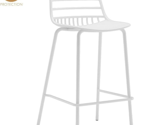 Σκαμπό Candy 26-0067 44x40x88 White