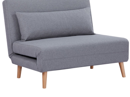 Πολυθρόνα Αναδιπλούμενη Aperto 01-3577 100x75x78cm Light Grey