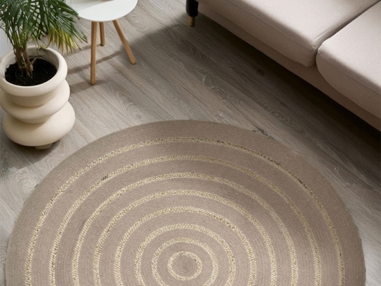 Χαλί Maya Taupe Guy Laroche 150X150cm Round