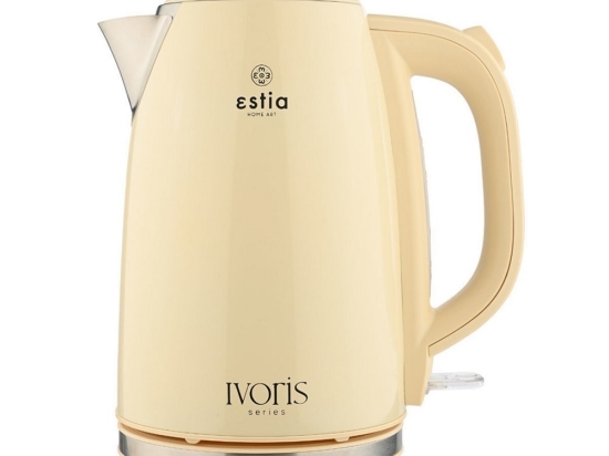 Βραστήρας Ivoris 06-19167 2200w 1,7lt Ivory Estia Ανοξείδωτο Ατσάλι