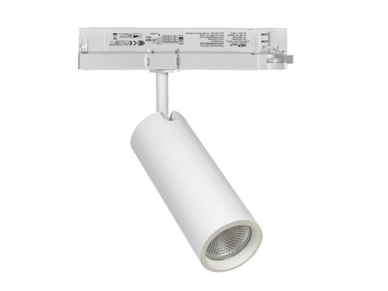 Σποτ Ράγας VK/04350/TR/D/W/18/940 Dimmable 220-240V Led 16.0W 4000K 2.167lm 18° IP20 White VKLed