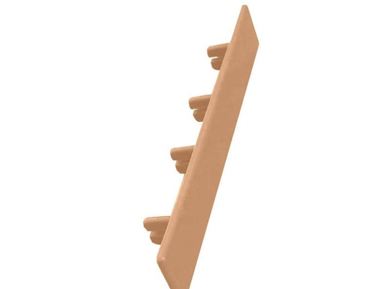 Τάπα Πλαστική Για Deck Δαπέδου 40150 2,3cm Teak NewPlan