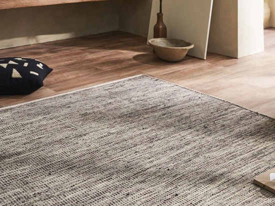 Χαλί Ozell 934 Graphite Black Gofis Home 130X190cm