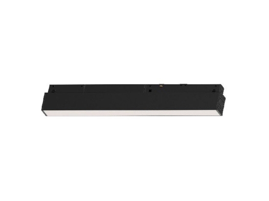 Γραμμικό Φωτιστικό Led Eiva VK/04600/TR/DA/30/B/W Για Μαγνητική Ράγα Λεπτή 48V Dali 3000K 1141lm 9W CRI>90 30cm IP20 30x2,15x4,7cm Black VKLed