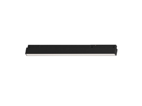 Γραμμικό Φωτιστικό Led Eiva VK/04600/TR/DA/45/B/W Για Μαγνητική Ράγα Λεπτή 48V Dali 3000K 1521lm 12W CRI>90 45cm IP20 Black VKLed