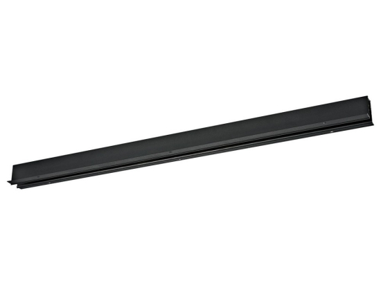 Μαγνητική Ράγα Χωνευτή  Kona VK/04360TR/R/1/B 48V 1m Black VKLed
