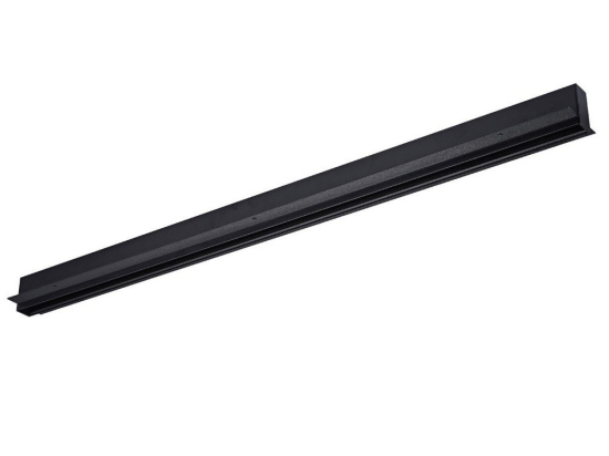 Μαγνητική Ράγα Kona VK/04360TR/TL/2/B 48V Χωνευτή Trimless 2m Black VKLed