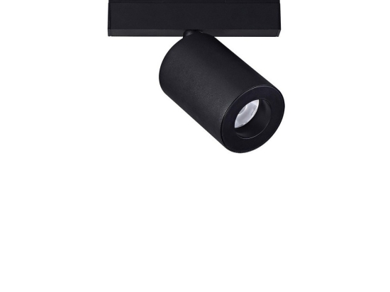 Σποτ Μαγνητικής Ράγας Kona 48V LED 9W 3000K 688lm 8° CRI>90 IP20 Dimmable Dali Black VKLed