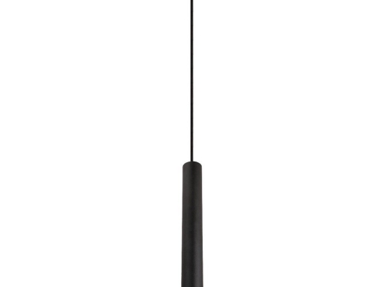 Κρεμαστό Φωτιστικό Ento Led VK/04631/TR/PE/DA/3/B/W Στρογγυλής Μαγνητικής Ράγας Dali 48V 3000K 6W 520lm 3x25cm Για Διάμετρο 3m Black VKLed