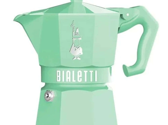 Καφετιέρα Espresso Moka Exclusive 209.0009057 3Cups Green Bialetti Αλουμίνιο