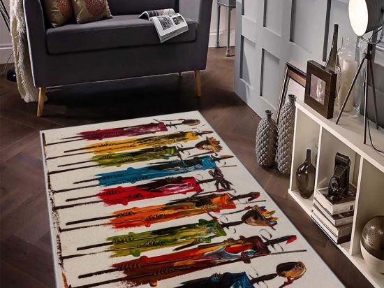 Χαλί Hmnt47 571HFT1429 Multi Conceptum Hypnose 100X150cm
