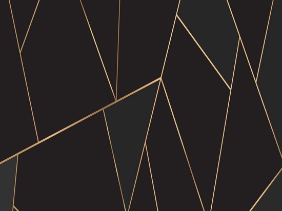 Χαλί Exfab321 593HFT1878 Black-Gold Conceptum Hypnose 80X120cm