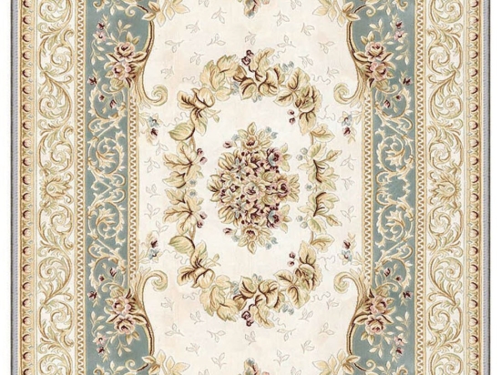 Χαλί Eexfab588 368HFT2848 Beige-Petrol Conceptum Hypnose 80X200cm