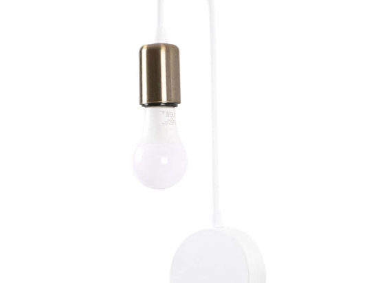 Φωτιστικό Τοίχου - Απλίκα Baston 584TTM1964 10x14x38cm 1xE27 40W White Opviq
