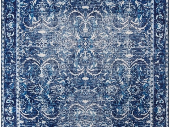 Χαλί Dorian AL 152 473RTP2844 Dark Blue-White Conceptum Hypnose 75X150cm