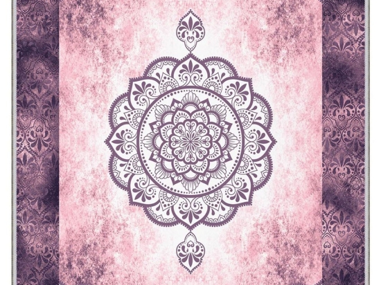 Χαλί Hmnt725 474HFT2850 Purple-Ecru Conceptum Hypnose 80X150cm