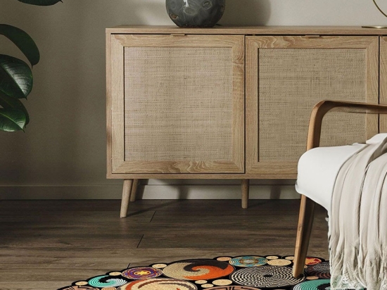 Χαλί Hmnt971 478HFT3273 Natural-Multi Conceptum Hypnose 180X180cm Round