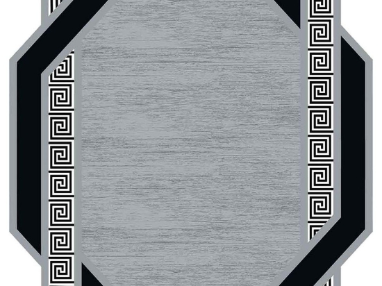 Χαλί Hmnt975 478HFT3332 Light Grey-Black Conceptum Hypnose 180X280cm