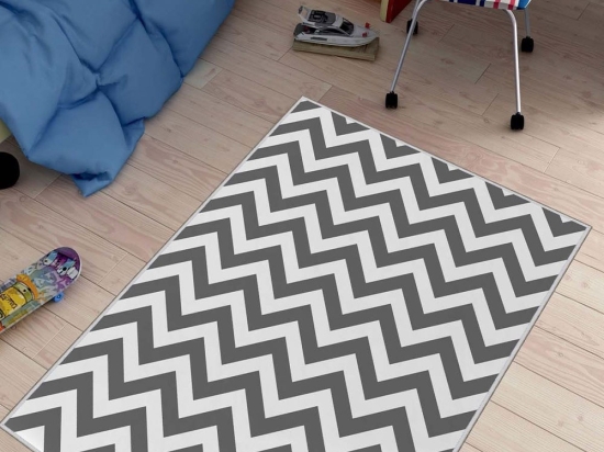 Χαλί Hmnt498 477HFT1652 Grey-White Conceptum Hypnose 50X80