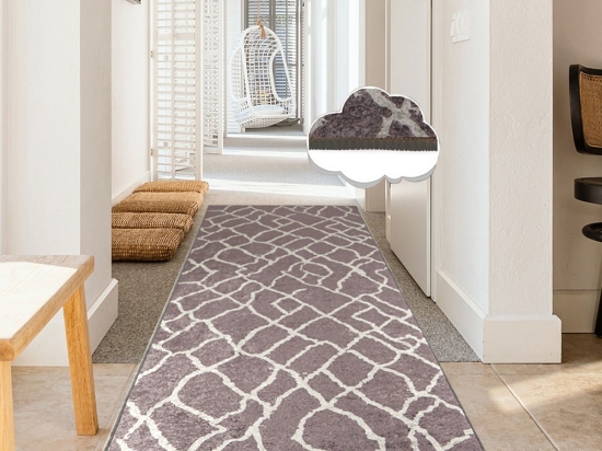 Χαλί Canal 286CHL6669 Grey-White Conceptum Hypnose 80X200cm
