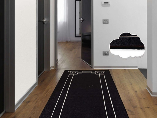 Χαλί Square 286CHL6691 Black-White Conceptum Hypnose 100X300cm